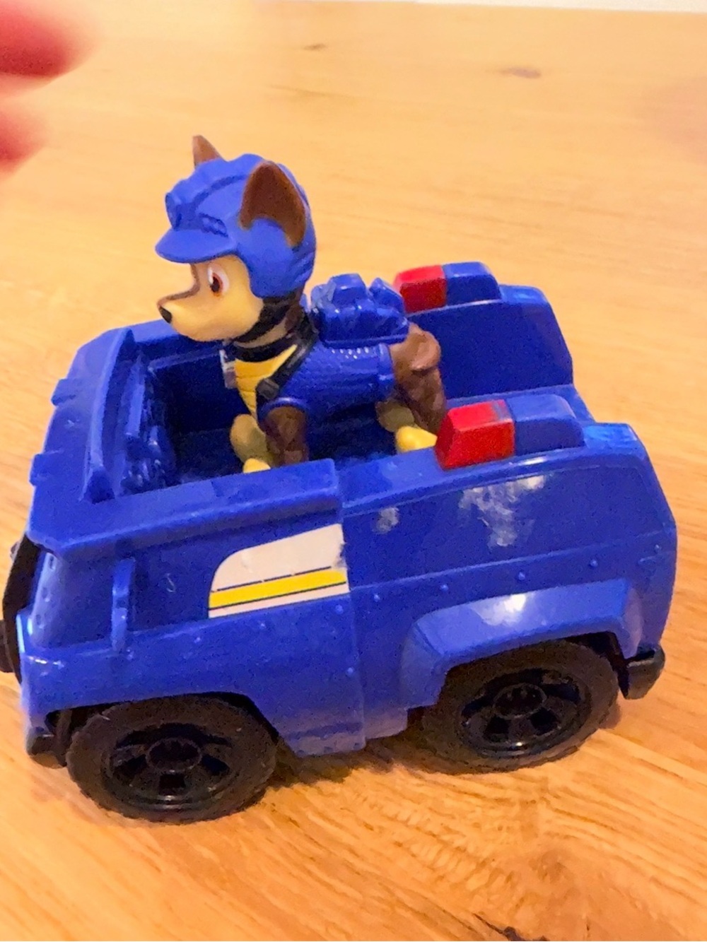 Paw Patrol Blue Police Pup Vehicle with Blue Pup Figure